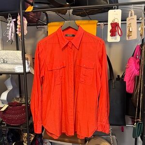 Lauren Ralph Lauren Women's Red Blouse